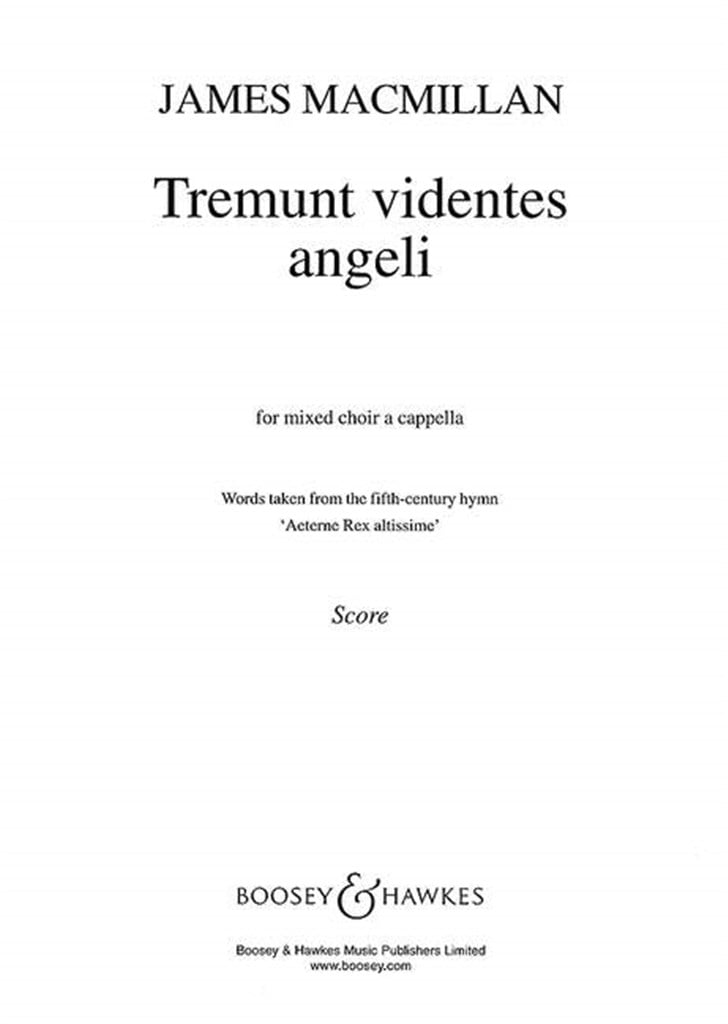 Tremunt videntes angeli