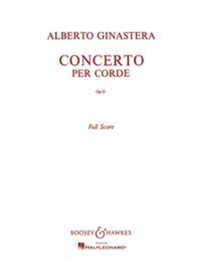Concerto per Corde op. 33