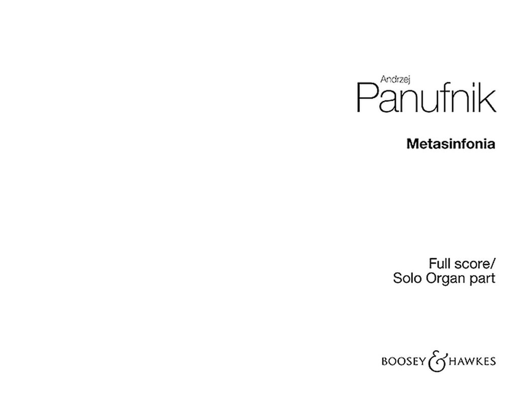 Metasinfonia (Symphony 7)
