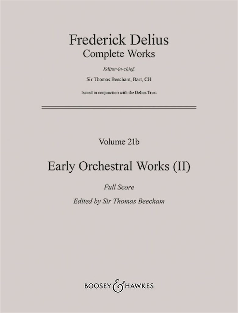Early Orchestral Works