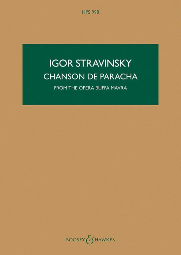 Chanson de Parasha