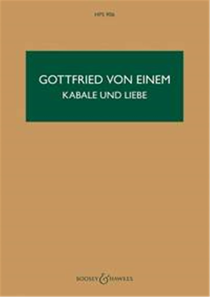 Kabale und Liebe op. 44