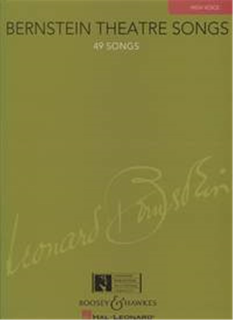 Bernstein Theatre Songs