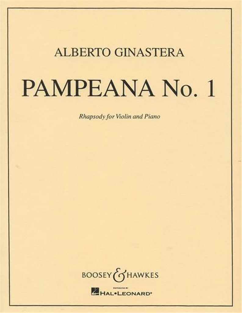 Pampeana No. 1 op. 16