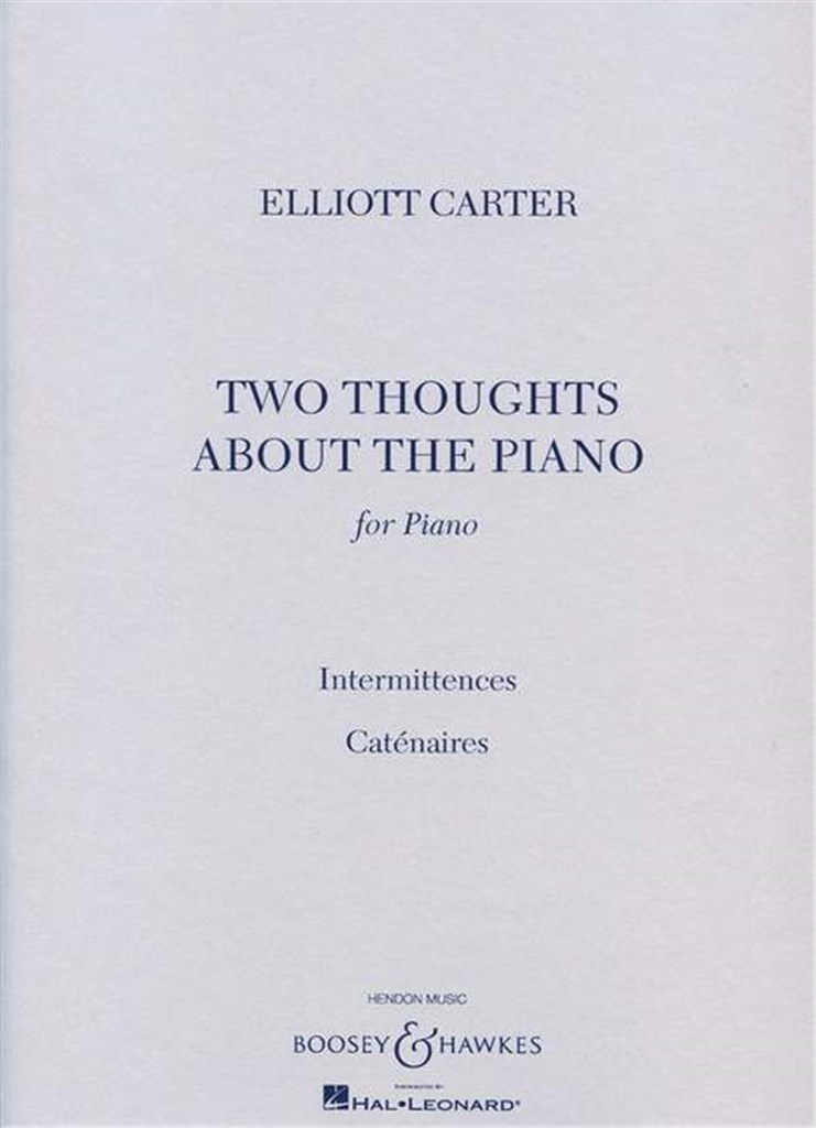 Two Thoughts about the Piano