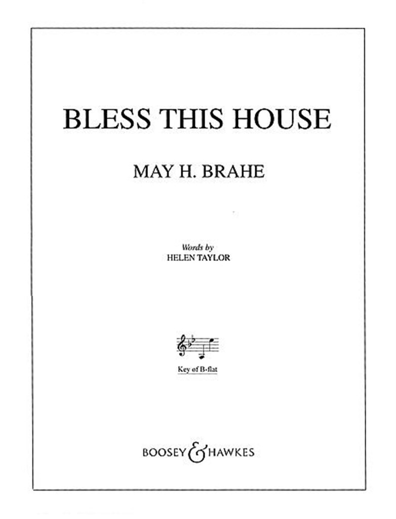 Bless this House in B Flat