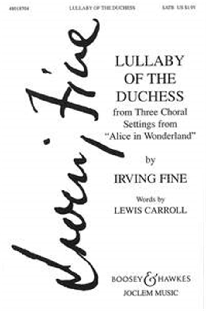 Three Choral Settings from Alice in Wonderland