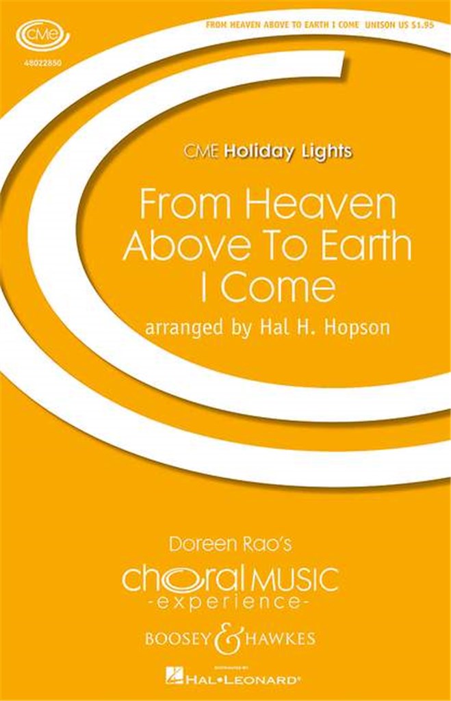 From Heaven Above To Earth I Come