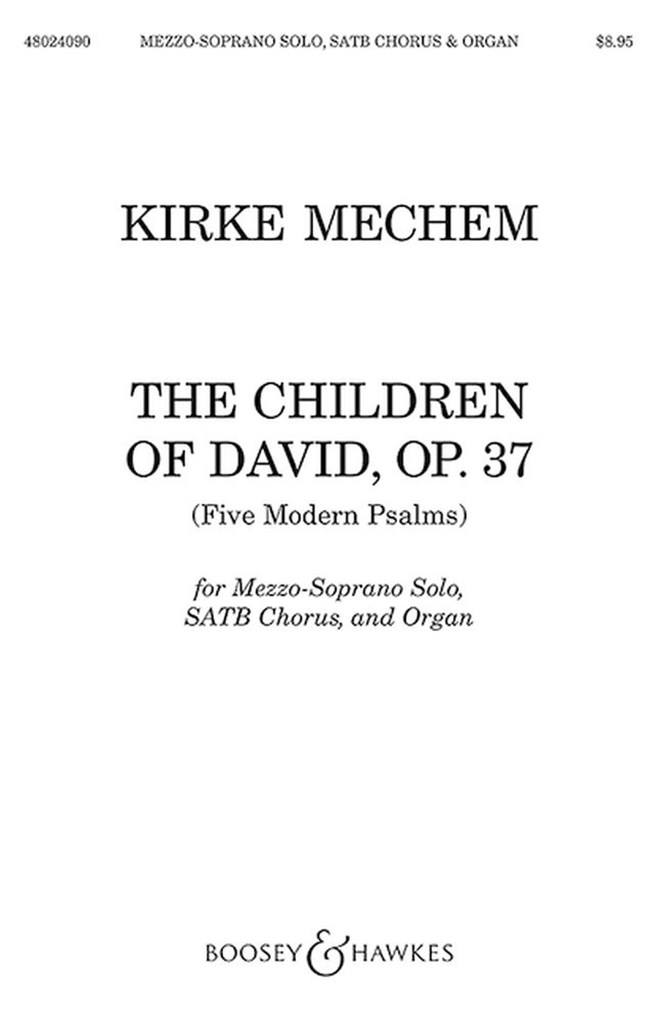 The Children Of David Op. 37