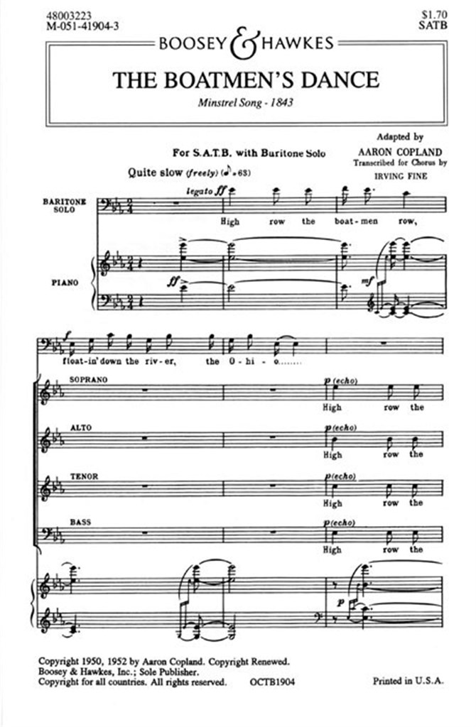 Old American Songs I