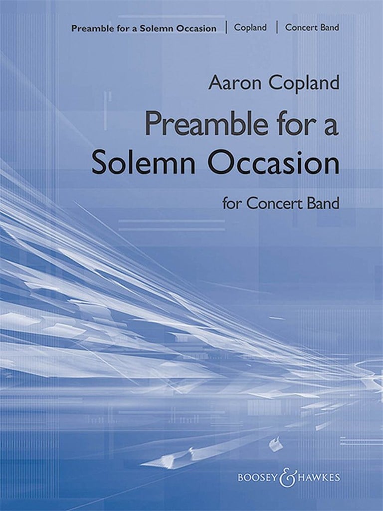 Preamble for a Solemn Occasion