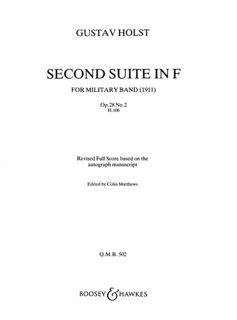 Suite Nr. 2 F-Dur Op. 28/2 H.106