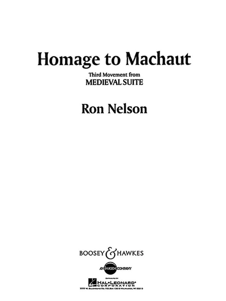 Medieval Suite No 3