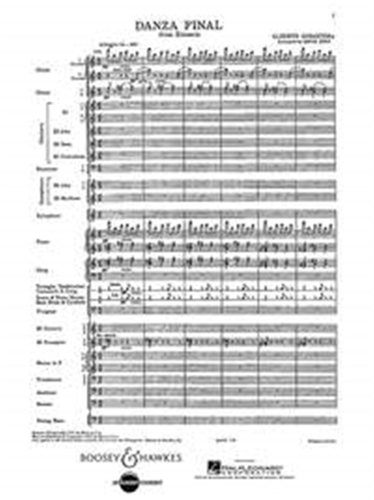 Danza Final op. 8