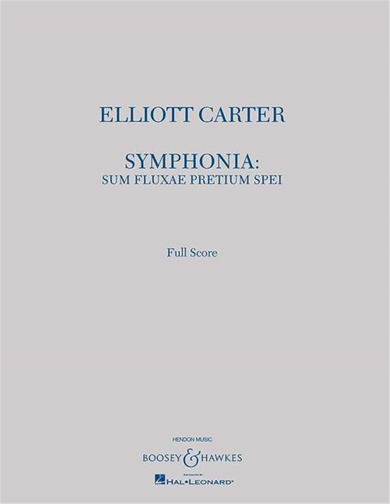 Symphonia: sum fluxae pretium spei