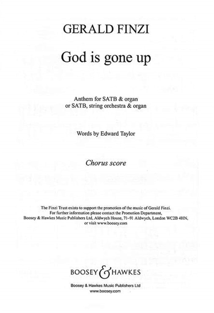 God Is Gone Up Op.27/2