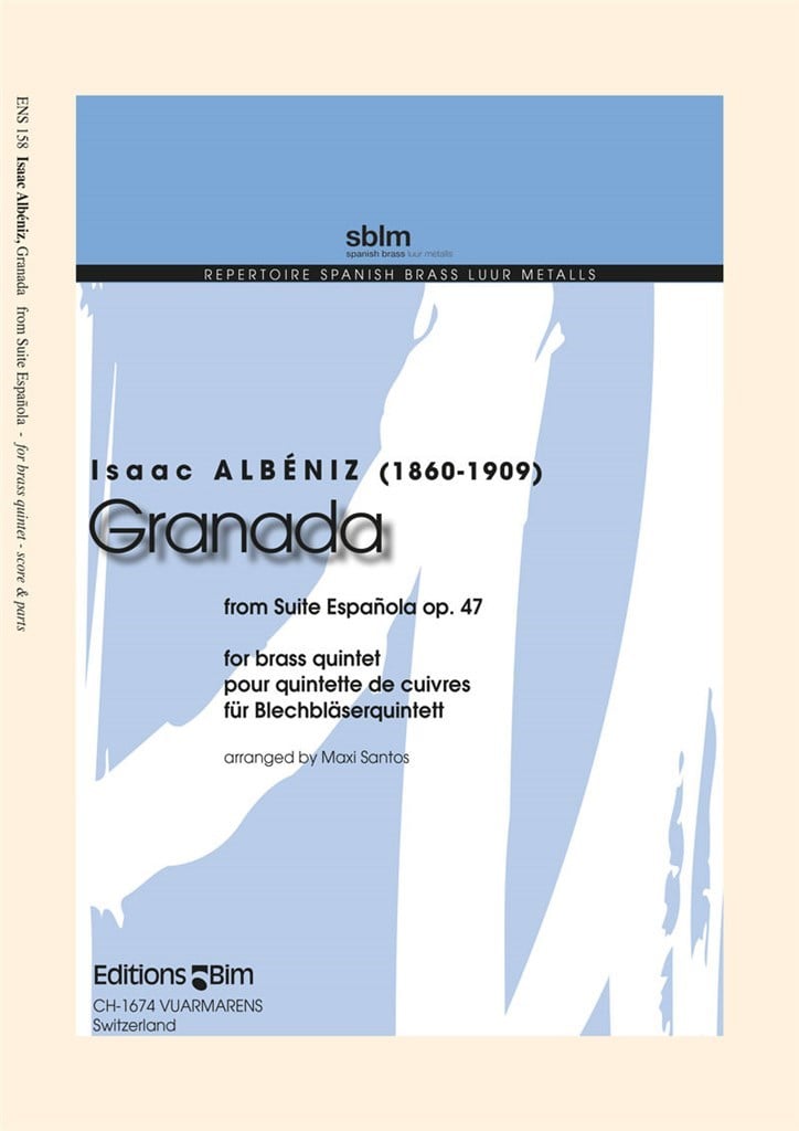 Granada From Suite Española Op. 47