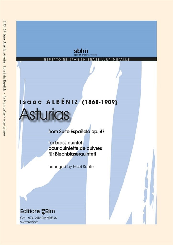 Asturias From Suite Española Op. 47