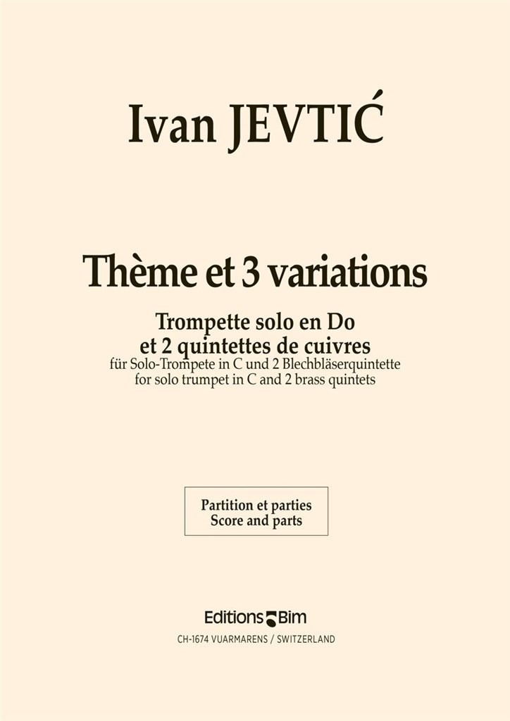 Thème et 3 Variations