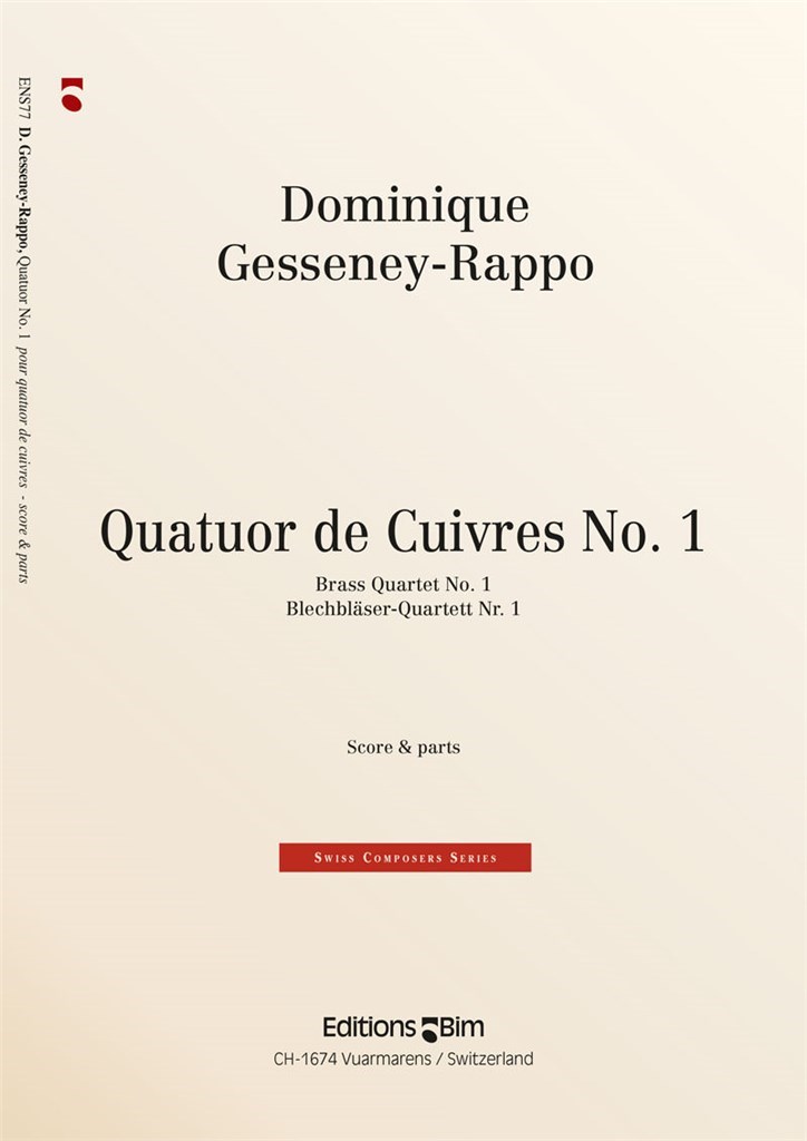 Quatuor No 1
