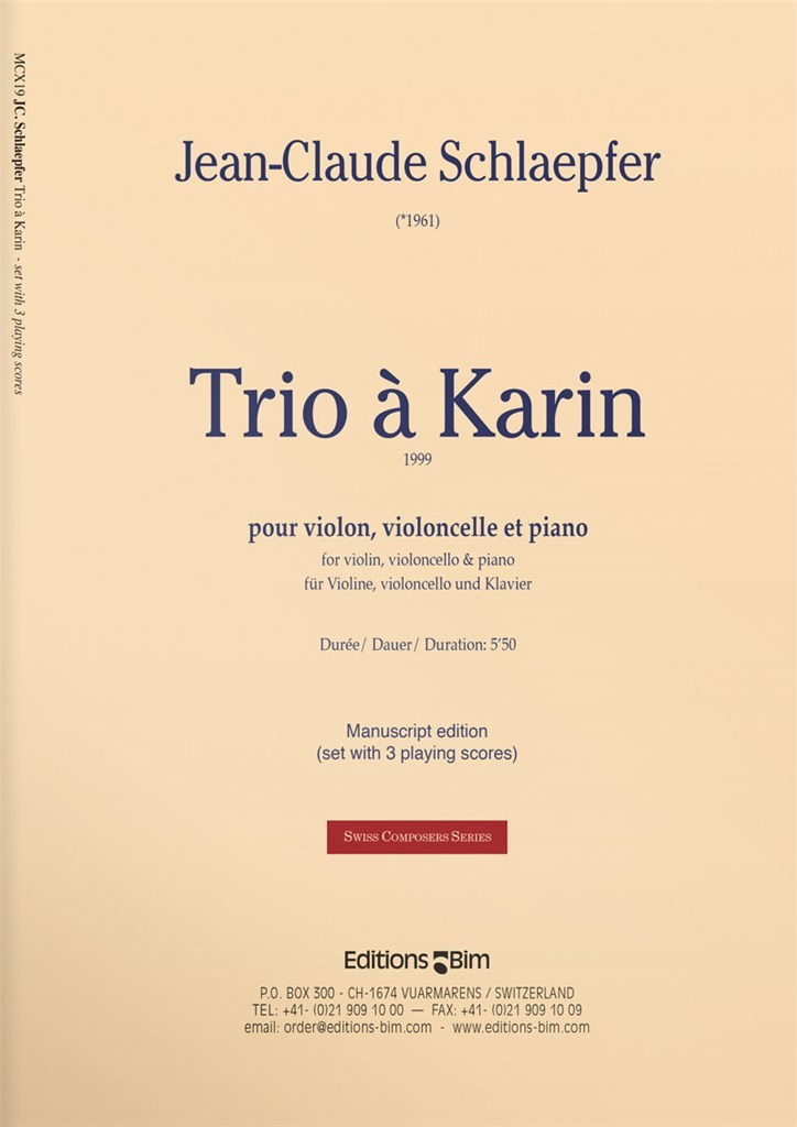 Trio À Karin