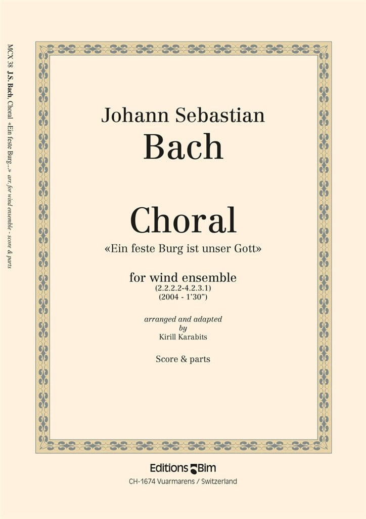 Choral Ein Feste Burg Ist Unser Gott