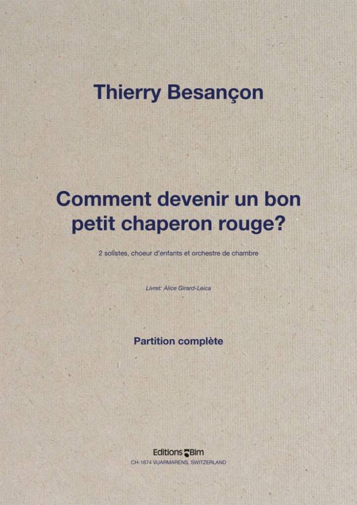 Comment devenir un bon petit Chaperon rouge