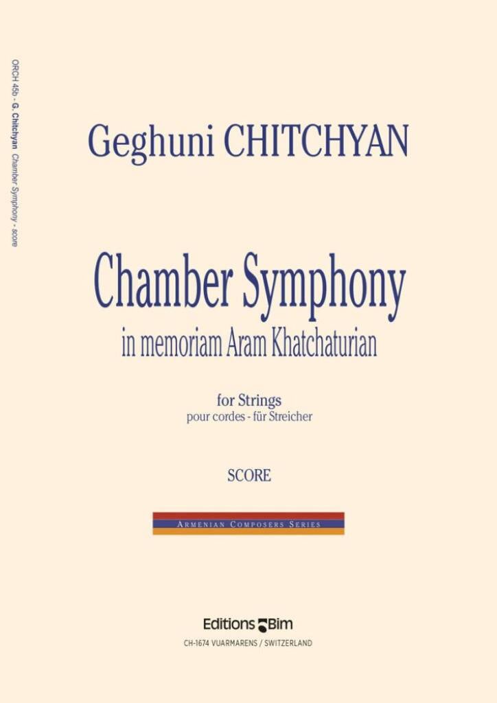 Chamber Symphony In Memoriam Aram Khachaturian