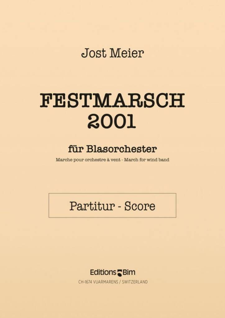 Festmarsch 2001