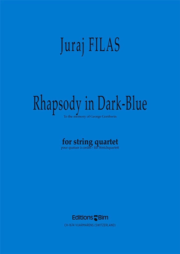 Rhapsodie In Dark Blue
