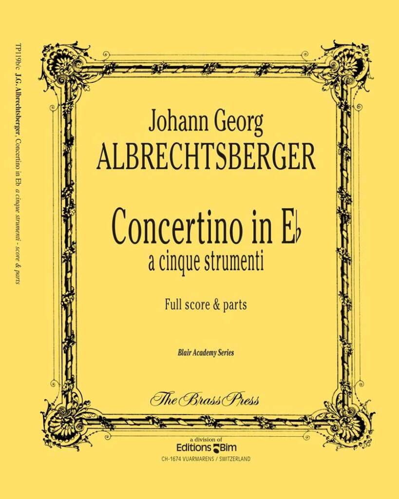 Concertino In Mib A 5 Strumenti