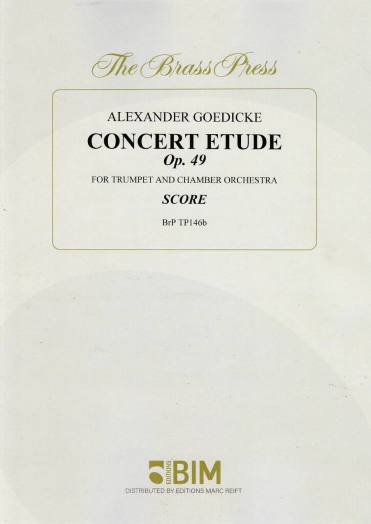 Concert Etude Op. 49