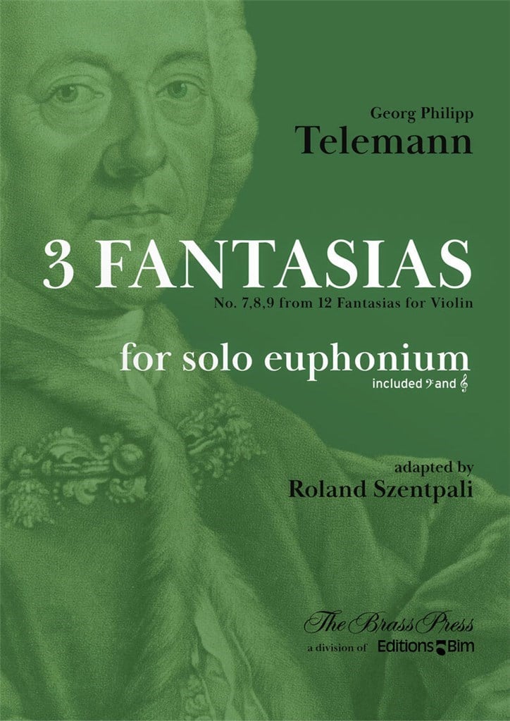 3 Fantasias No. 7,8,9 from 12 Fatasias for Violin