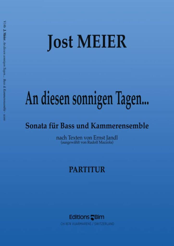 An Diesen Sonnigen Tagen