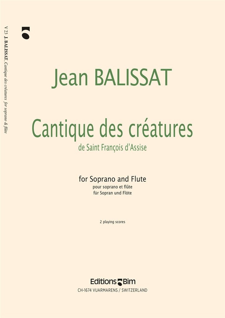 Cantique Des Créatures De St. François D'Assise