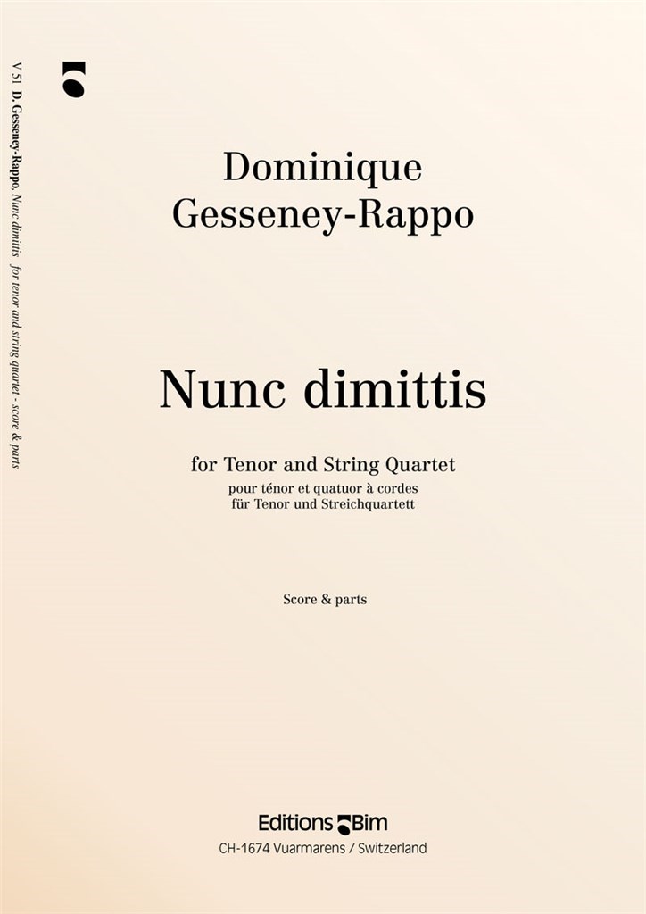 Nunc Dimittis