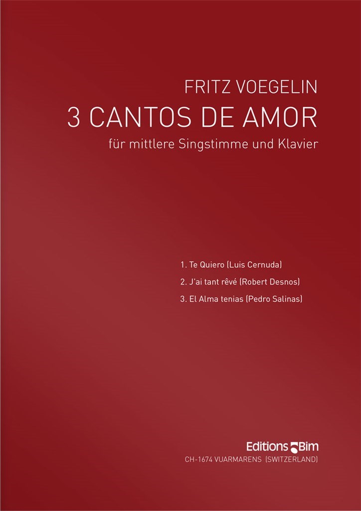 3 Cantos De Amor