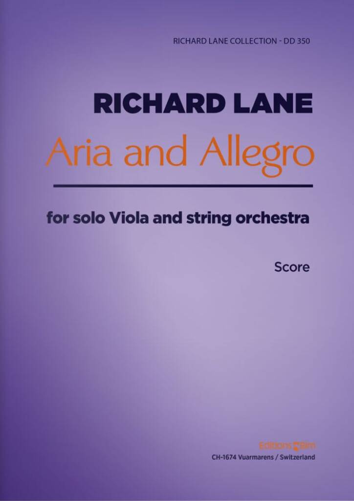 Aria and Allegro