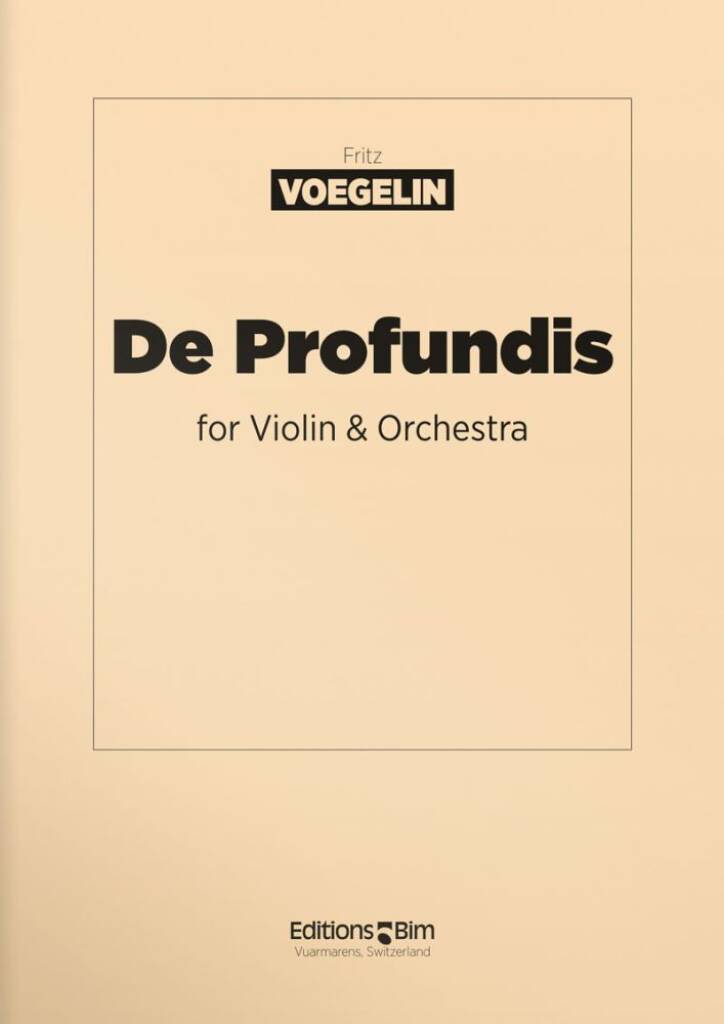 De Profundis