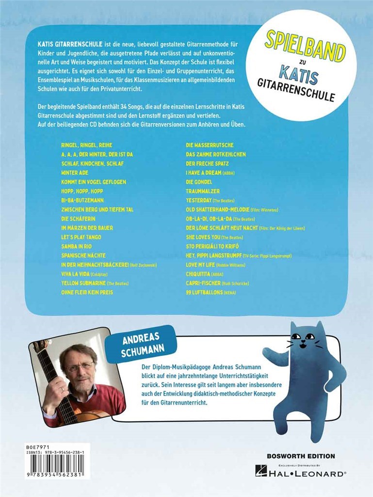 Katis Gitarrenschule - Spielbuch Popsongs Band 1