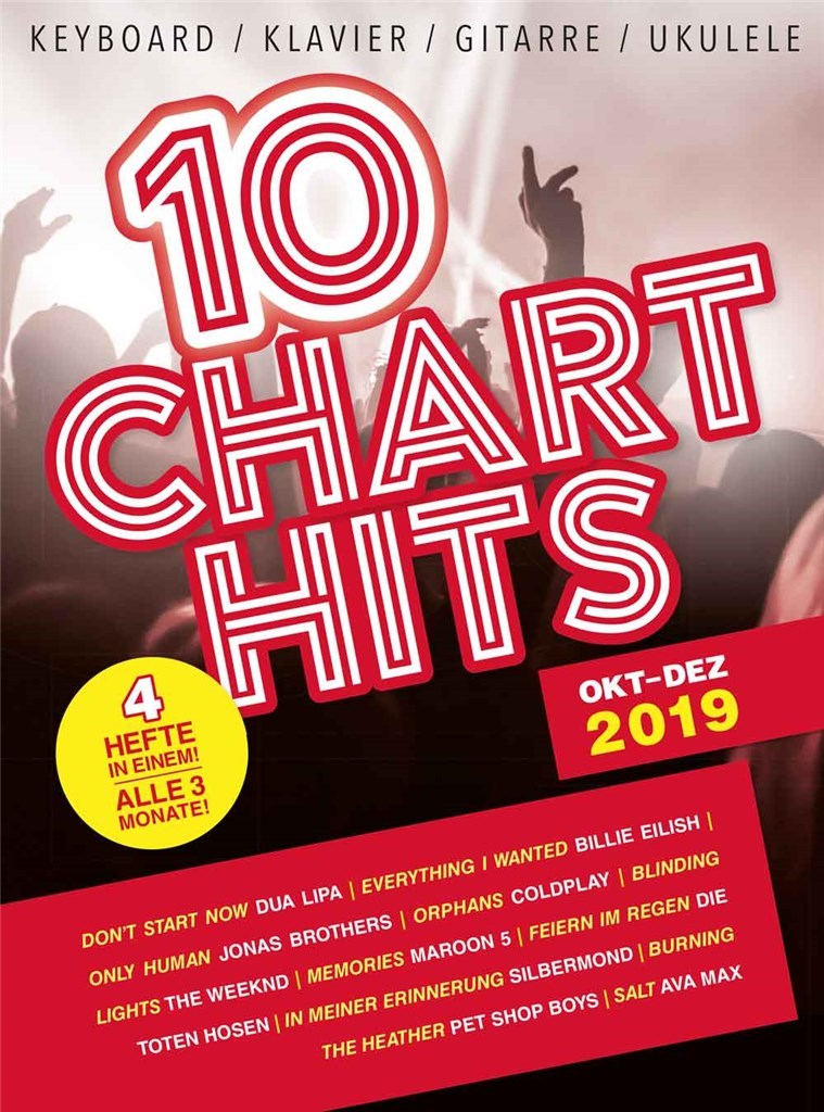 10 Charthits - Okt bis Dez 2019