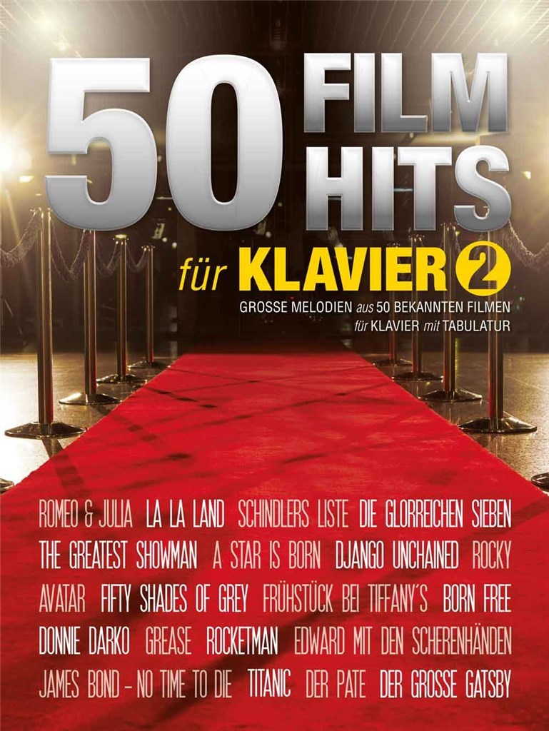 Filmhits für Klavier 2
