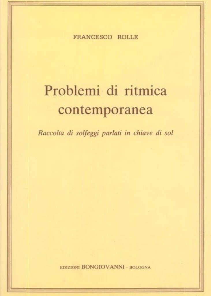 Problemi Di Ritmica Contemporanea