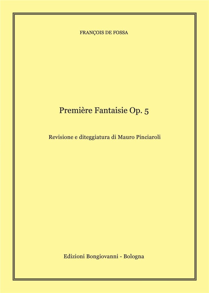 Première Fantaisie Op.5