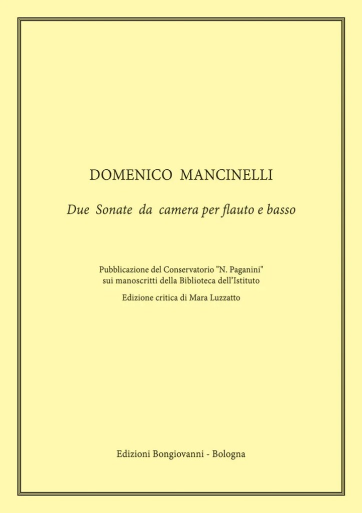 Due Sonate da Camera