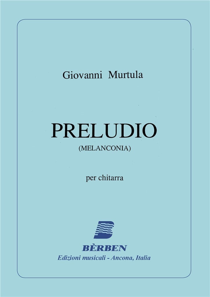 Preludio (Melanconia)