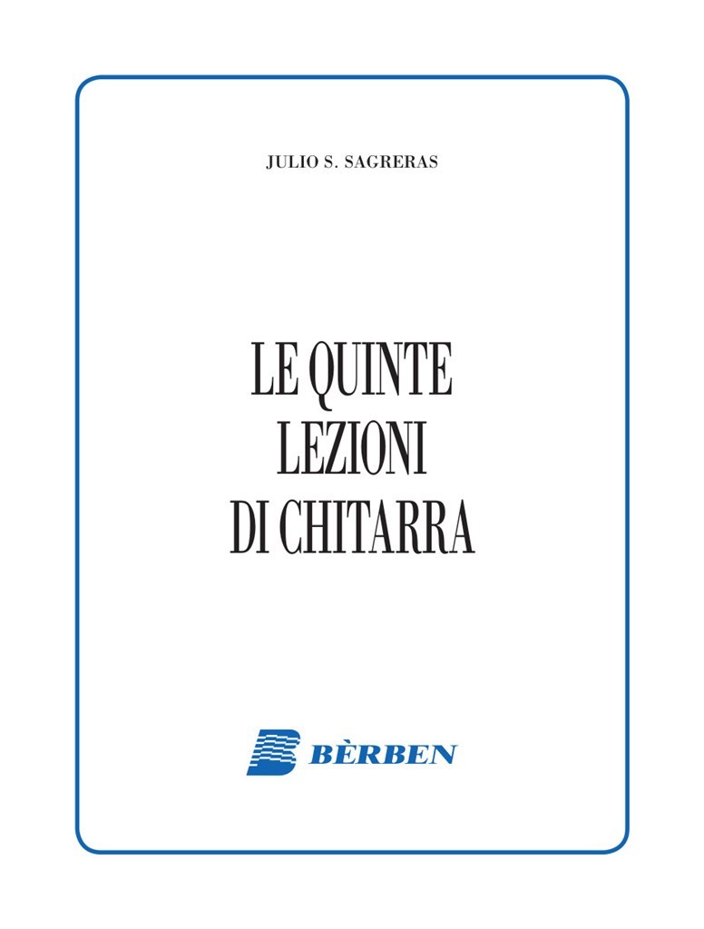 Le Quinte Lezioni Di Chitarra