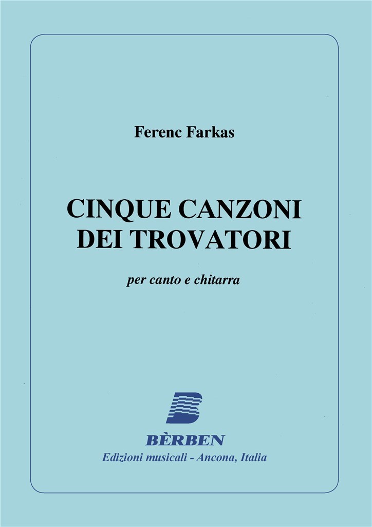 5 Canzoni Dei Trovatori