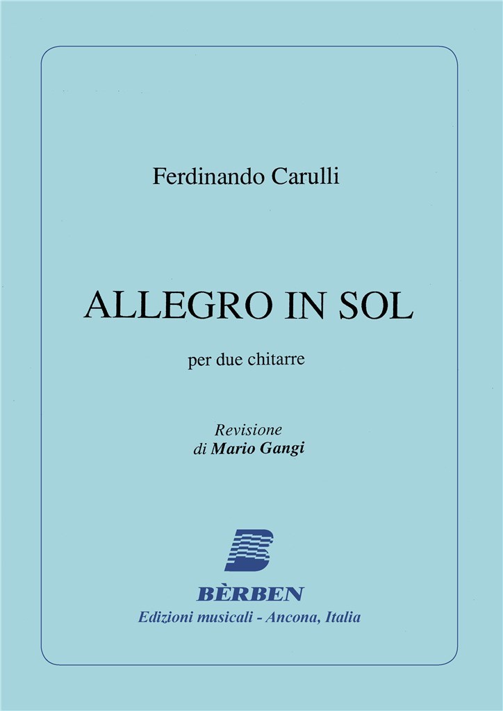 Allegro In Sol