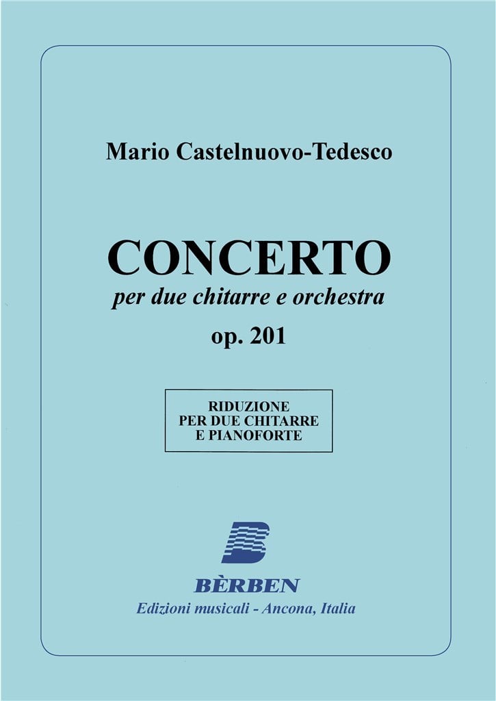Concerto Per Due Chitarre E Orchestra Op 201